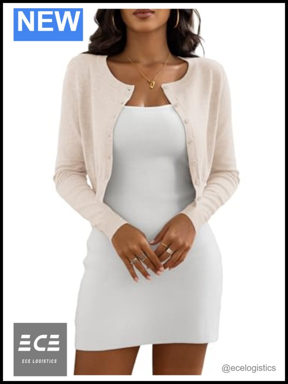 Cropped Bolero Shrug Cardigan Viscose Ribbed Knit Women